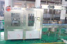 7000-8000瓶/小時(shí)  全自動(dòng)三合一水灌裝機（型號：XGF16-16-5)